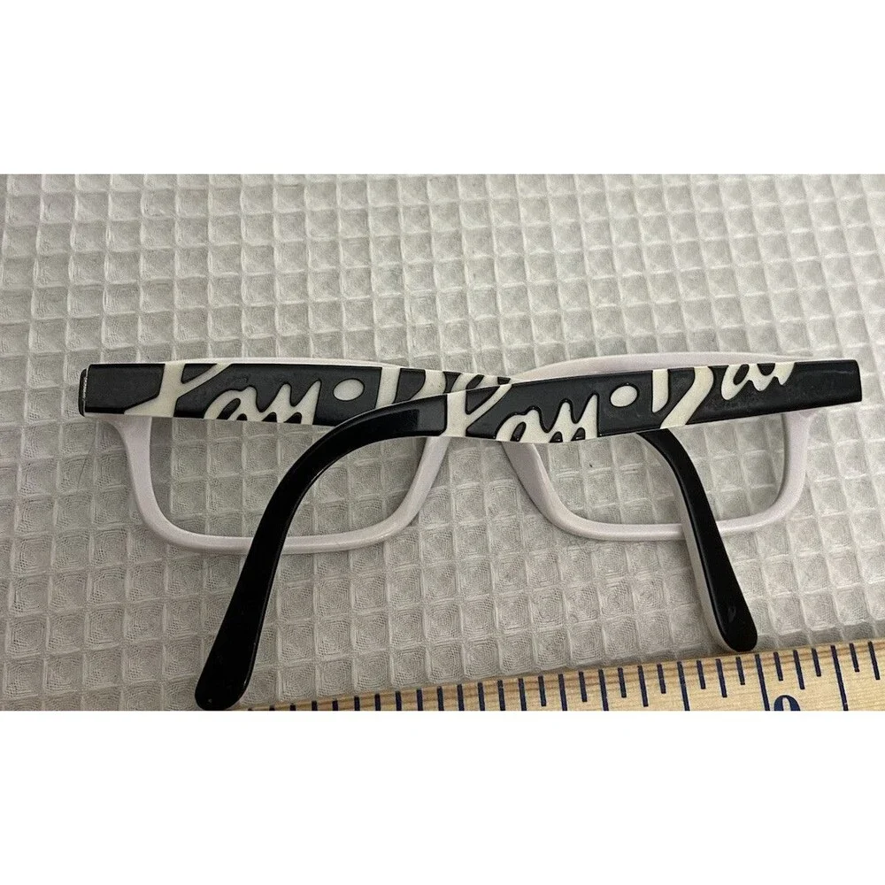 Ray Ban Junior Kids Eyeglasses Frames RB 1535 3579 Black White 48-16-130 Glasses